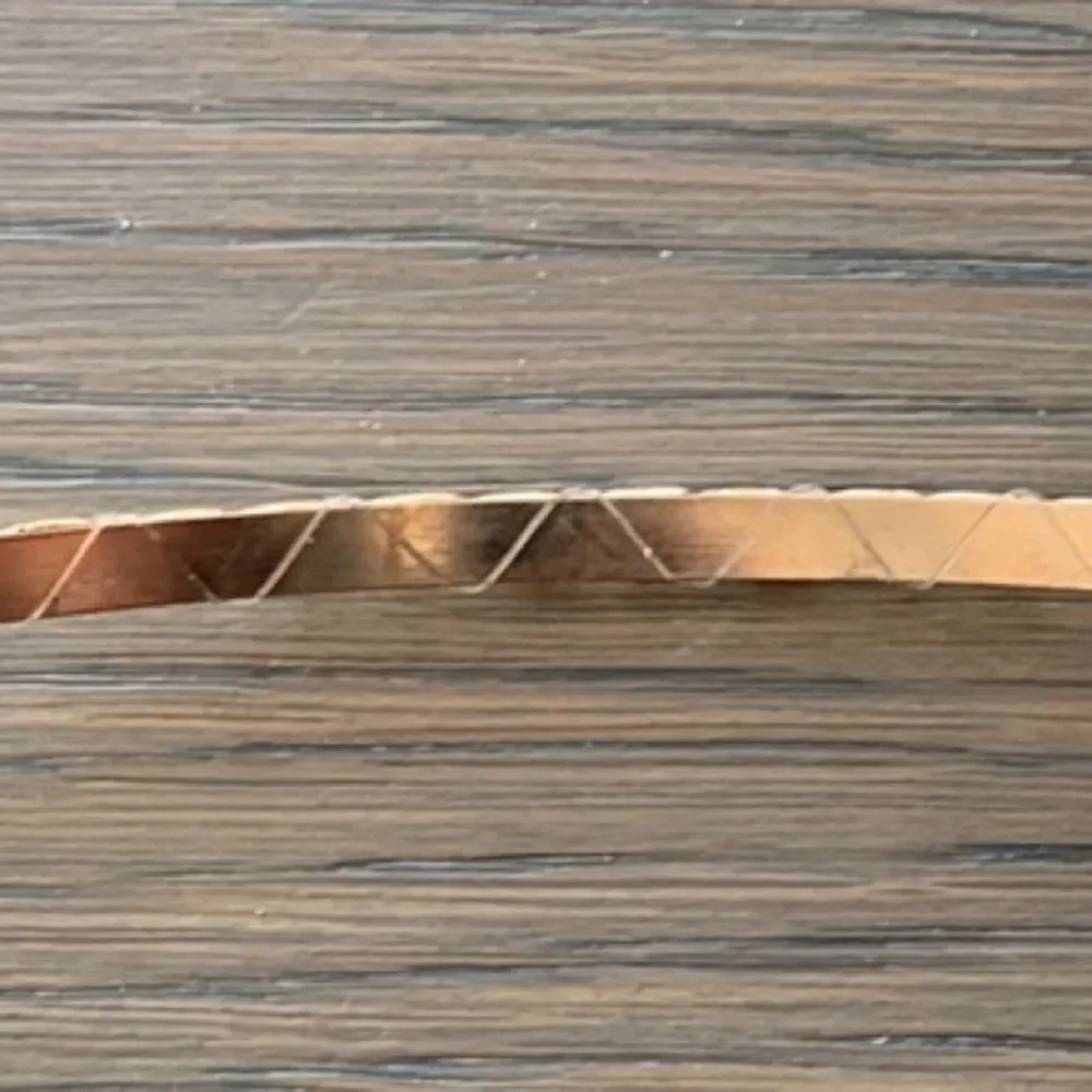Thin Jeweled Headband with Pearls & Crystals - Dainty Golden Tone